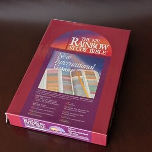 NIV Rainbow Study Bible NEW UNMARKED & Original Box